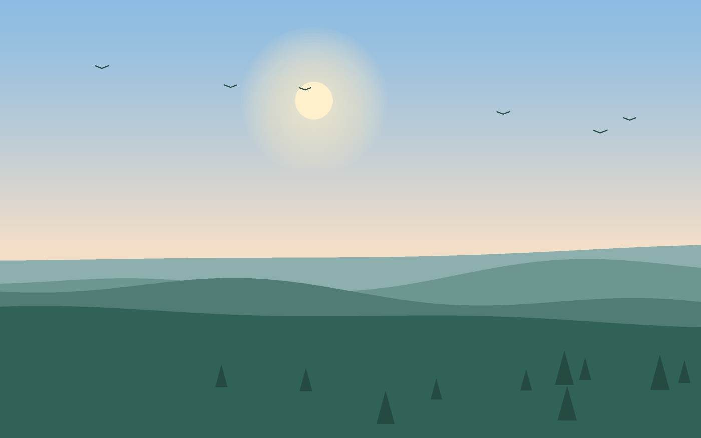 Landskabsillustration