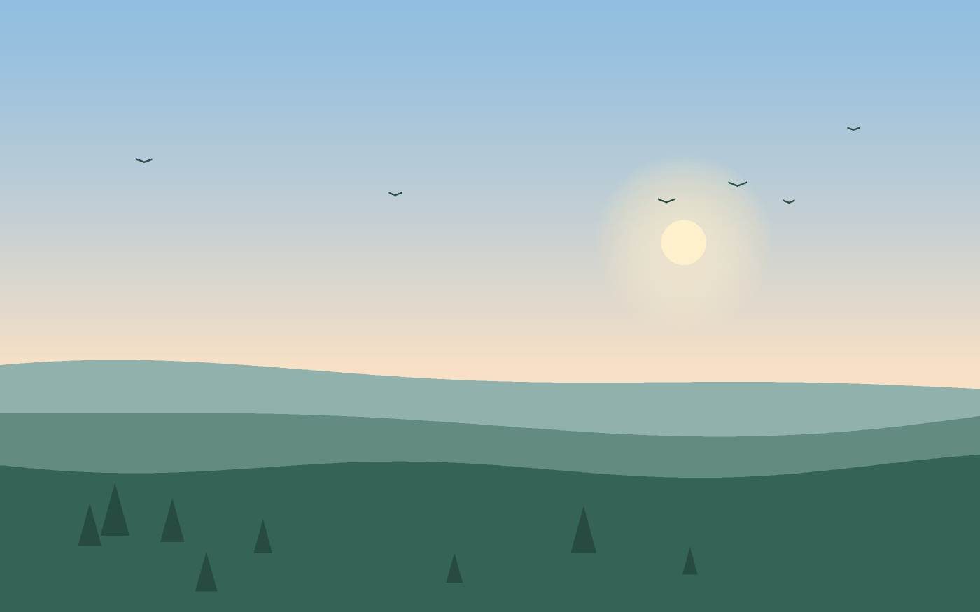 Landskapsillustration