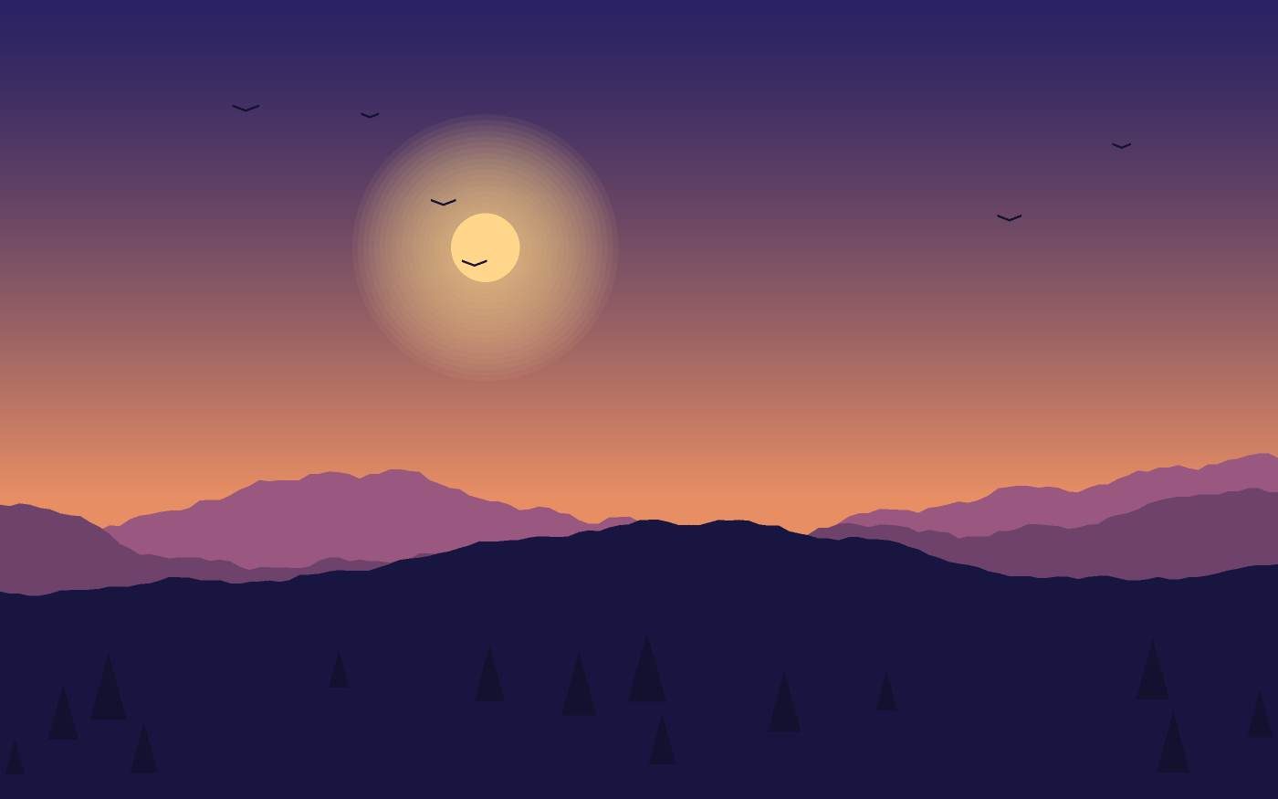 Landskapsillustration