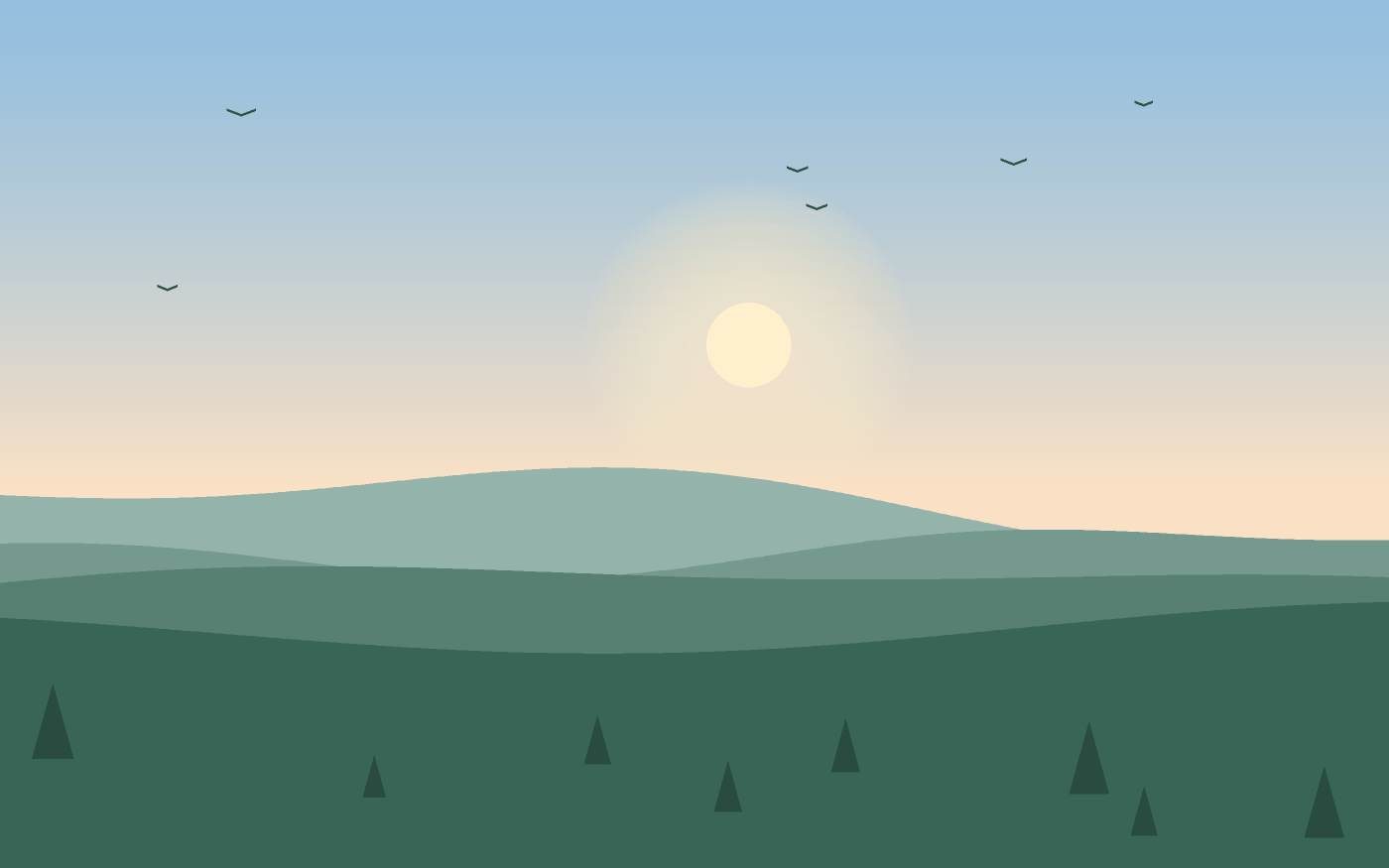 Landscape illustration