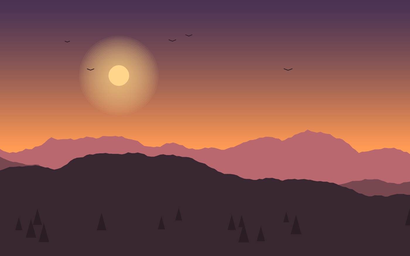 Landscape illustration